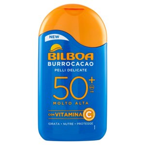 Bilboa Burrocacao Pelli Delicate 50+ Molto Alta con Vitamina C 200 ml