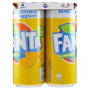 FANTA Zero Lemon Sleek 33 cl