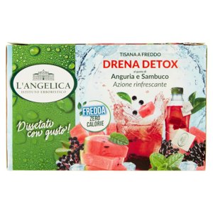 L'Angelica Tisana a Freddo Drena Detox 18 Filtri 36 g