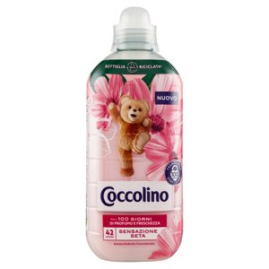 Coccolino Ammorbidente Concentrato Sensazione Seta 42 Lavaggi 980 ml