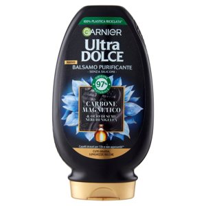 Garnier Ultra Dolce Balsamo Purificante e Idratante Carbone Magnetico, 200 ml