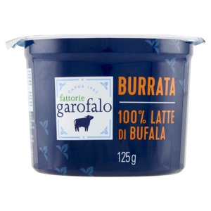 fattorie garofalo Burrata 100% Latte di Bufala 125 g