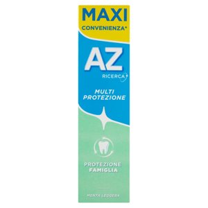 AZ Dentifricio Multi Protezione - Protezione Famiglia Menta Fresca 75 ml + 10 ml