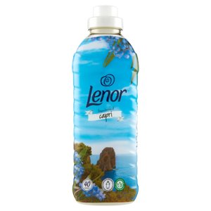 Lenor Ammorbidente Lavatrice Concentrato, Atmosfere d'Italia Capri, 40 Lavaggi 840 ml