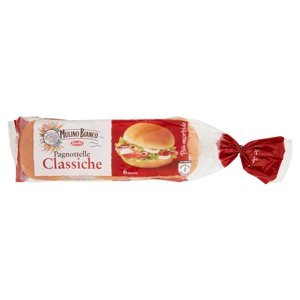 Mulino Bianco Pagnottelle Classiche Pane Ideale per Panini 360g