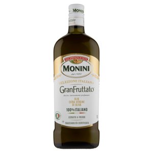 Monini Selezione Italiana GranFruttato Olio Extra Vergine di Oliva 100% Italiano 1 L