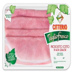 Citterio Tagliofresco Prosciutto Cotto di Alta Qualità 80 g