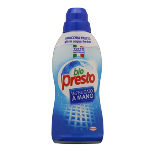 Bio Presto Detersivo Liquido per Bucato a Mano Ml 750