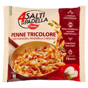 4 Salti in Padella Findus Penne Tricolore 550 g