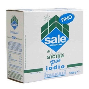 Sale di Sicilia Più iodio fino 1000 g