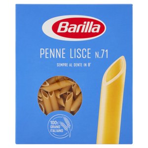 Barilla Pasta Penne Lisce n.71 100% grano italiano 500g