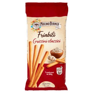 Mulino Bianco Friabili Grissini Classici con Farina Sostenibile 300g