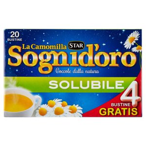 Sognid'oro le Camomille Solubile bustine 20 x 5 g