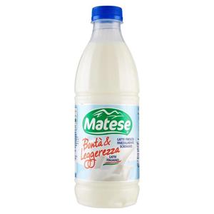 Matese Bontà & Leggerezza Latte Fresco Parzialmente Scremato 1000 ml