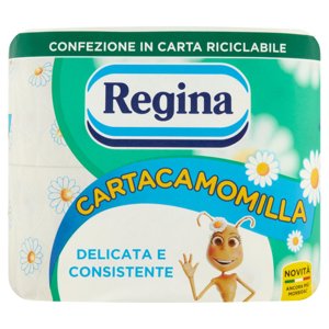 Regina Cartacamomilla carta igienica 4 rotoli