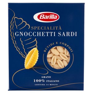 Barilla Pasta Specialità Gnocchetti Sardi 100% grano italiano 500g