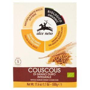 alce nero Couscous di Grano Duro Integrale 500 g