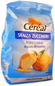 Céréal Senza Zuccheri mini cake al gusto limone 7 x 28 g