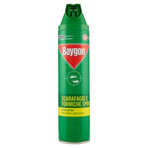 Baygon Scarafaggi e Formiche Spray Azione Rapida* 400 ml