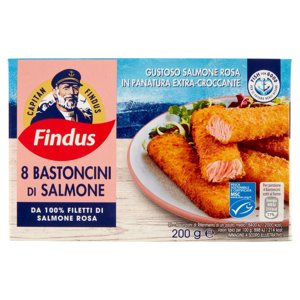 Capitan Findus 8 Bastoncini di Salmone 200 g