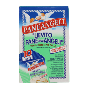 PANEANGELI Lievito Pane degli Angeli Vanigliato Per Dolci 16 g