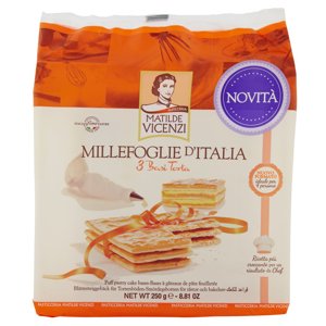 Matilde Vicenzi Millefoglie 3 Basi per Torta 250 g