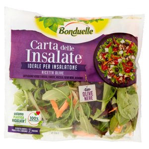 Bonduelle Carta delle Insalate Ricetta Olive 140 g