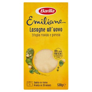 Barilla Emiliane Lasagne all'uovo 500g