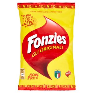 Fonzies Gli Originali Croccantini di Mais al Formaggio - 40g