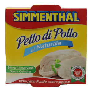 SIMMENTHAL POLLO LESS.NAT.133G