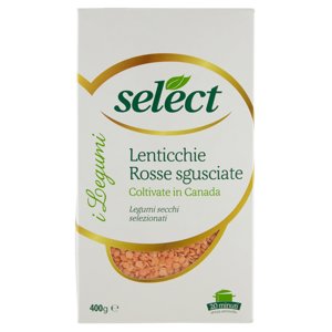 select i Legumi Lenticchie Rosse sgusciate 400 g