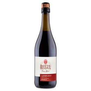 BotteBuona Lambrusco Emilia IGT Vino Frizzante Amabile 0,75 l