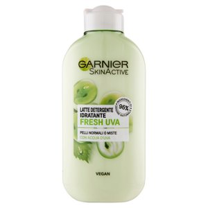 Garnier SkinActive Latte Detergente Viso e Occhi, Pelli Normali e Miste, 200 ml