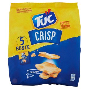 Tuc Crisp Sfogliatine Croccanti  Original Multipack cotte al forno - 5 x 30 g