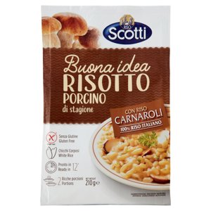 Riso Scotti Buona idea Risotto Porcino di stagione 210 g