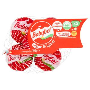 BABYBEL MINI ROSSO PZ.5 GR.100