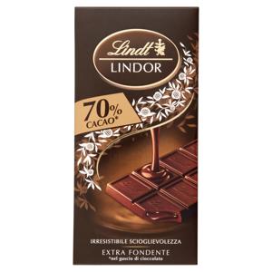 LINDOR TAVOLETTA FOND.70% G100