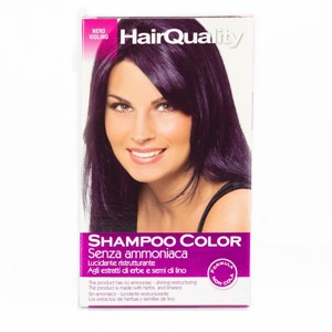 HAIR Q.SH/C.1V NERO/VIOL.ML.50