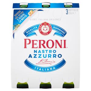 NASTRO AZZURRO BIRRA CL.33X3