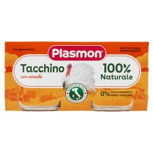 PLASMON OMO.TACCHINO GR.80X2