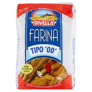 DIVELLA FARINA GRANO TENERO 00 KG.1