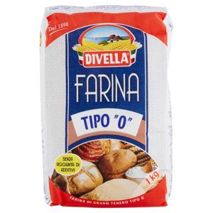 DIVELLA FARINA GRANO TENERO 0 KG.1