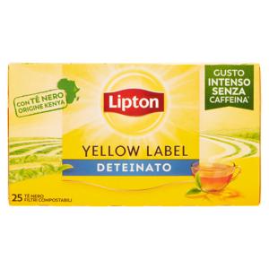 LIPTON YELLOW LAB.DETEINATO 25