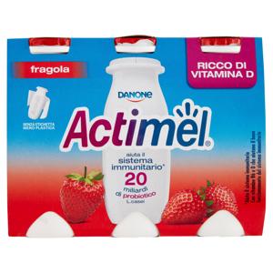 ACTIMEL FRAGOLA ML.100X6