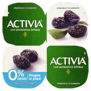 ACTIVIA 0% PRUGNA GR.125X4