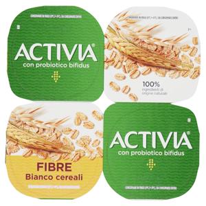 ACTIVIA BIANCO&FIBRE GR.125X4