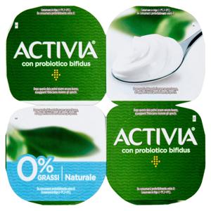 ACTIVIA 0% BIANCO GR.125X4