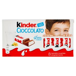 KINDER CIOCCOLATO T/8 GR.100