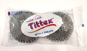 TITTEX SPUG.ACCIAIO ZINCATO X2