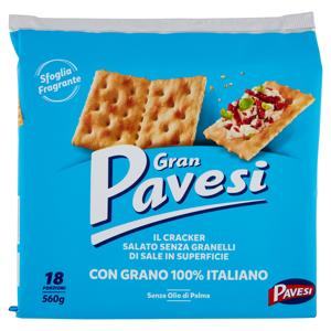 PAVESI CRACKER N/SALATI GR.560